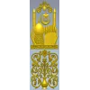 Minaret Relief Door Panel STL for CNC