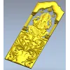 Арочная панель с Ганешей - 3D модель STL для ЧПУ