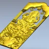 Арочная панель с Ганешей - 3D модель STL для ЧПУ