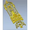 Florentine Arched Door Panel STL for CNC