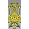 Florentine Arched Door Panel STL for CNC