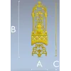 Florentine Arched Door Panel STL for CNC