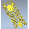 Религиозная декоративная панель "Евангелие и лоза" - 3D модель STL для ЧПУ