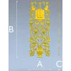 Религиозная декоративная панель "Евангелие и лоза" - 3D модель STL для ЧПУ