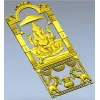 Икона Ганеши в киоте - STL модель для ЧПУ