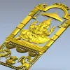 Икона Ганеши в киоте - STL модель для ЧПУ