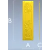 Декоративная дверная панель в стиле рокайль - STL для ЧПУ