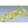 Классический комплект дверных накладок в стиле рококо - STL для ЧПУ