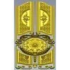Декоративная дверь с розеткой - STL модель для ЧПУ