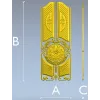 Декоративная дверь с розеткой - STL модель для ЧПУ