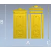 Rococo Door Panel STL for CNC Router
