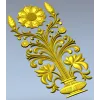 Вазон с растительным орнаментом - 3D модель STL для ЧПУ