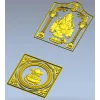 Панно Ганеша и Калаш - 3D модель в формате STL