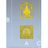 Панно Ганеша и Калаш - 3D модель в формате STL