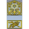 Arched Vine & Cross High-Relief STL Panel for CNC