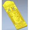 Барельеф Венкатешвары - 3D модель STL для ЧПУ