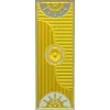 Decorative Door Panel STL - Rosette & Helm Relief