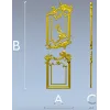 Рокайльная дверная панель - 3D модель в формате STL для ЧПУ
