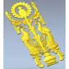 Павлины у вазы - 3D модель STL для ЧПУ