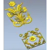 Картуш и рамка в классическом стиле - STL для ЧПУ