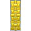 Interlaced Ribbon Trim - STL 3D Model for CNC