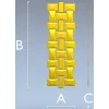 Interlaced Ribbon Trim - STL 3D Model for CNC