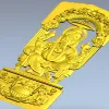 3D модель Ганеша - барельеф для ЧПУ (STL)