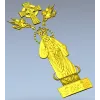 Богоматерь с Младенцем - 3D модель STL для ЧПУ