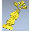Богоматерь с Младенцем - 3D модель STL для ЧПУ