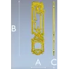 Рокайльная вертикальная накладка - 3D модель STL для ЧПУ