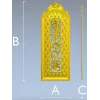 Резная арочная дверная панель - 3D модель в формате STL