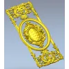 Декоративная дверная панель в стиле барокко - 3D модель STL для ЧПУ