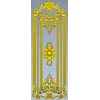 Regal Fleur Door Panel - ornate door panel 3D model (STL) for CNC