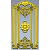 Regal Fleur Door Panel - ornate door panel 3D model (STL) for CNC