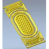 Картуш Ренессанс - декоративная 3D модель в формате STL для ЧПУ