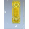 Картуш Ренессанс - декоративная 3D модель в формате STL для ЧПУ
