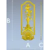 Панель "Розетта и Ваза" - 3D модель STL для ЧПУ