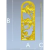 Arched Grapevine Decorative Panel - STL 3D Model for CNC