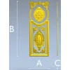 Филенчатая накладка "Розетта" - 3D модель STL для ЧПУ