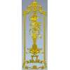 Вертикальная декоративная панель "Вазон Людовик" - 3D модель STL для ЧПУ