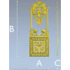 Декоративная дверная накладка в классическом стиле - STL для ЧПУ