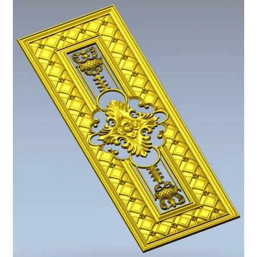 Филёнка Ренессанс - 3D STL модель дверной панели