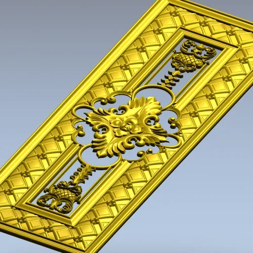 Филёнка Ренессанс - 3D STL модель дверной панели