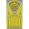Декоративная дверная панель в барочном стиле - STL для ЧПУ