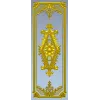 Декоративная дверная панель в барочном стиле - stl модель для ЧПУ