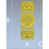 Декоративная дверная панель в стиле рококо - 3D модель STL для ЧПУ