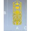 3D модель панели "Голубь и книга" в формате STL для ЧПУ