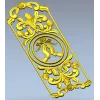 Резная дверная накладка "Руки с цветком" - 3D модель STL для ЧПУ