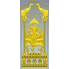 Ganesha Shrine Panel - STL 3D Model for CNC