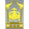 Ganesha Shrine Panel - STL 3D Model for CNC